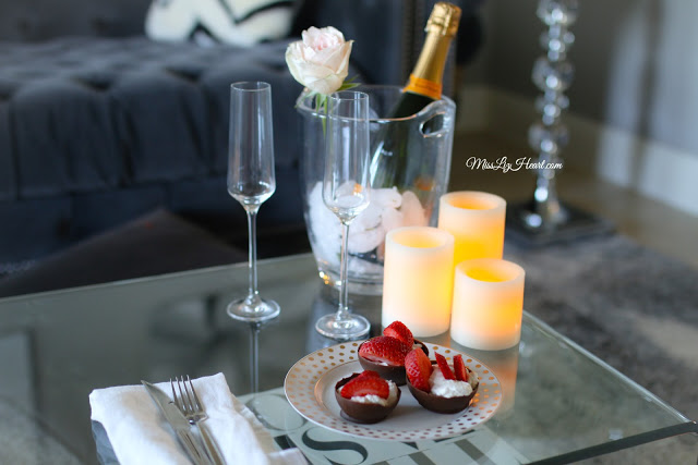 menu romantic dinner at home