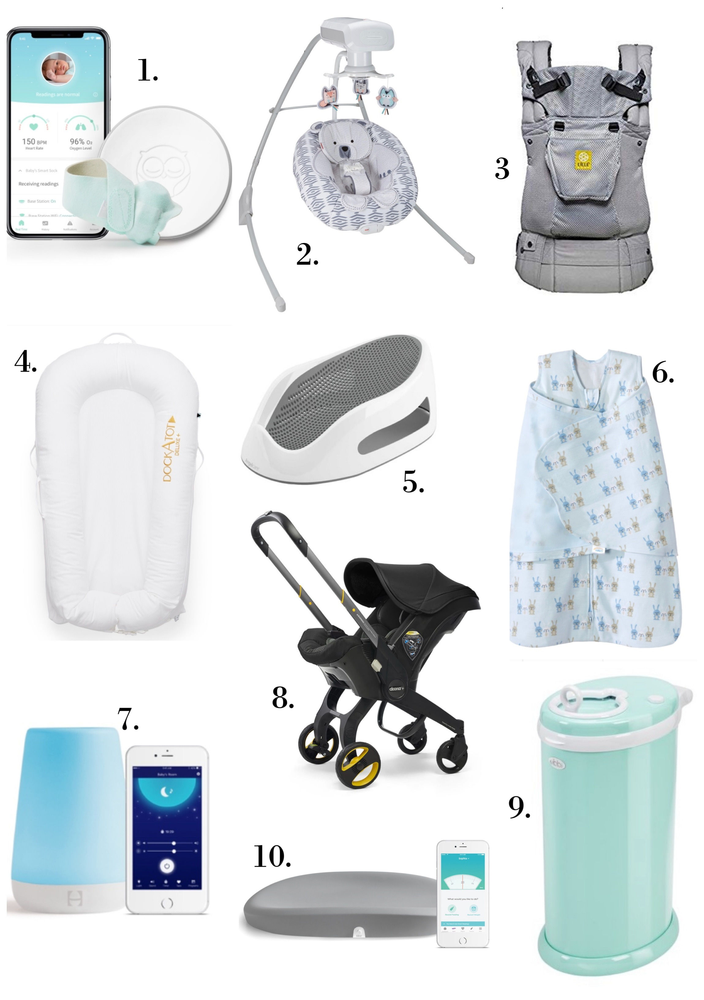 popular baby registry items