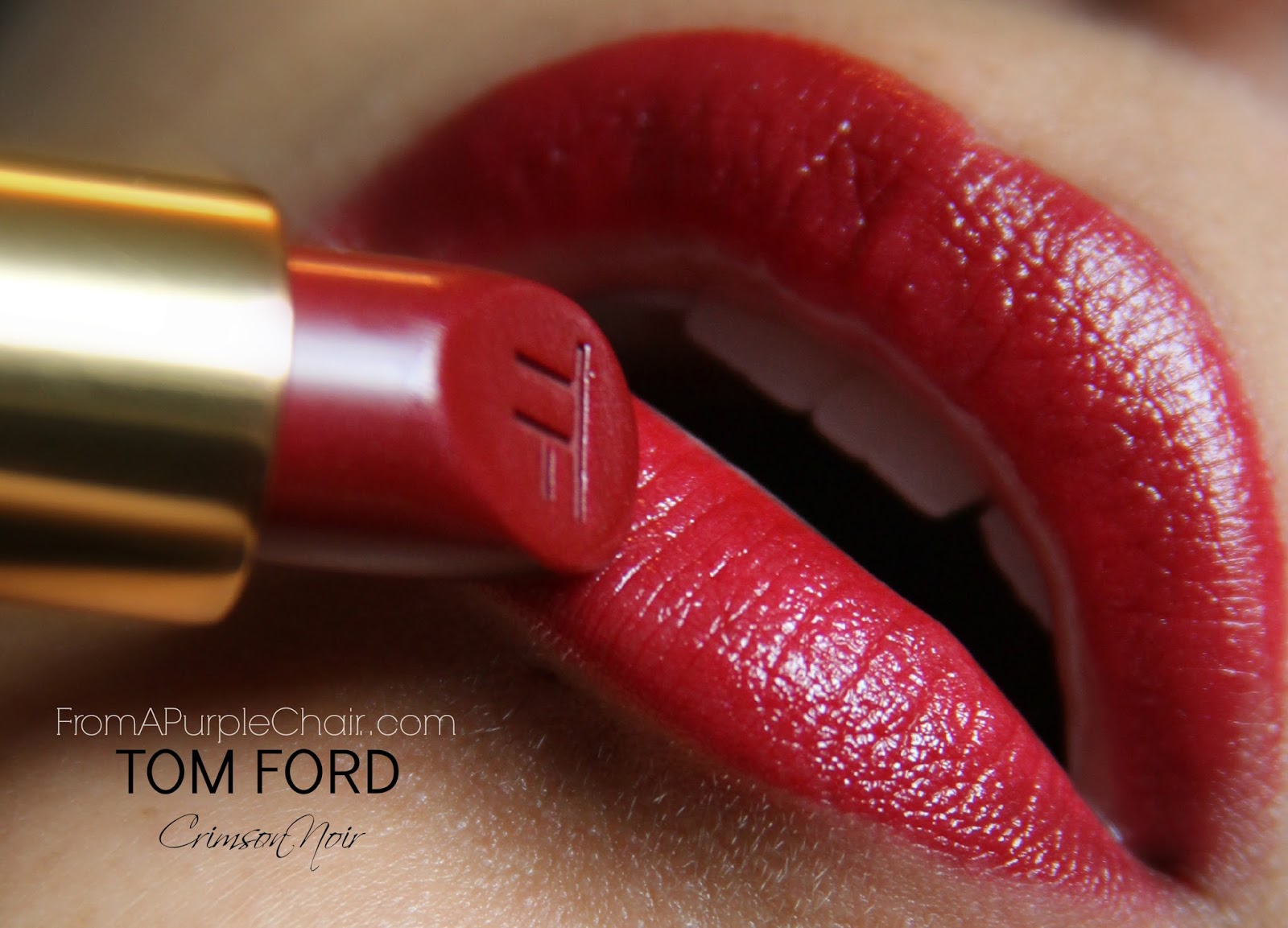 Tom Ford Crimson Noir & Casablanca Review and Swatches - Miss Liz Heart