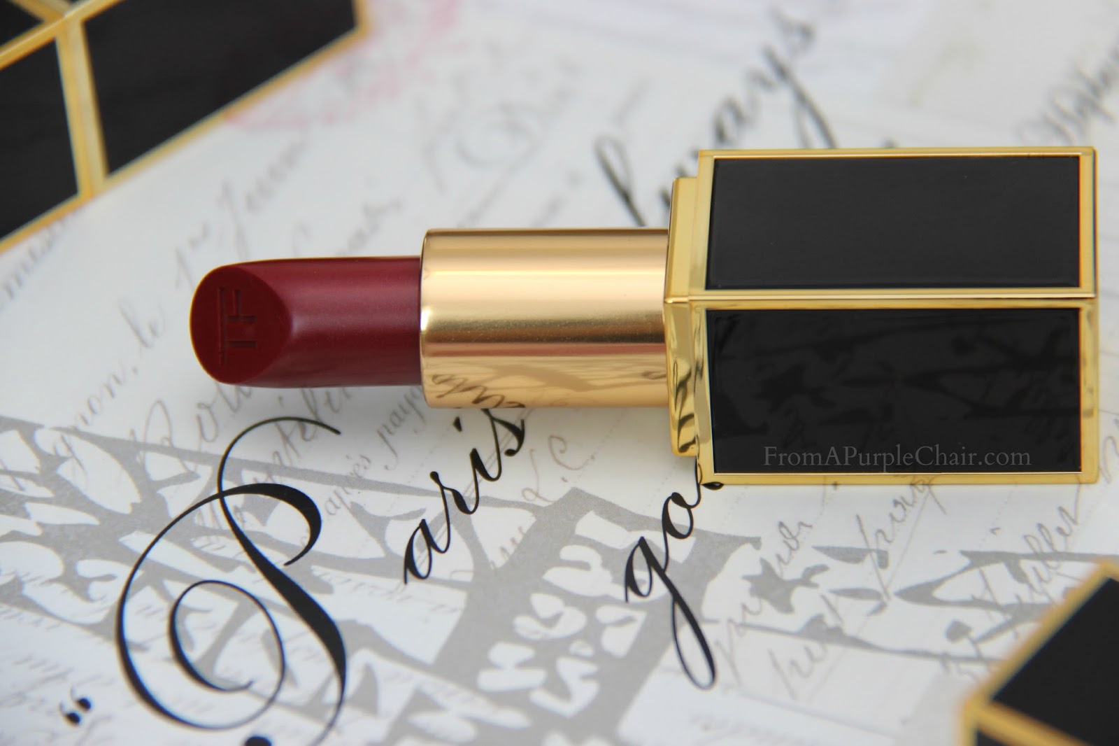 Tom Ford Crimson Noir & Casablanca Review and Swatches - Miss Liz Heart