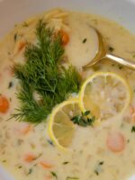 Lemon Orzo Soup Recipe